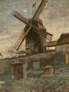 Van Gogh Il Moulin di Blute-Fin 1886